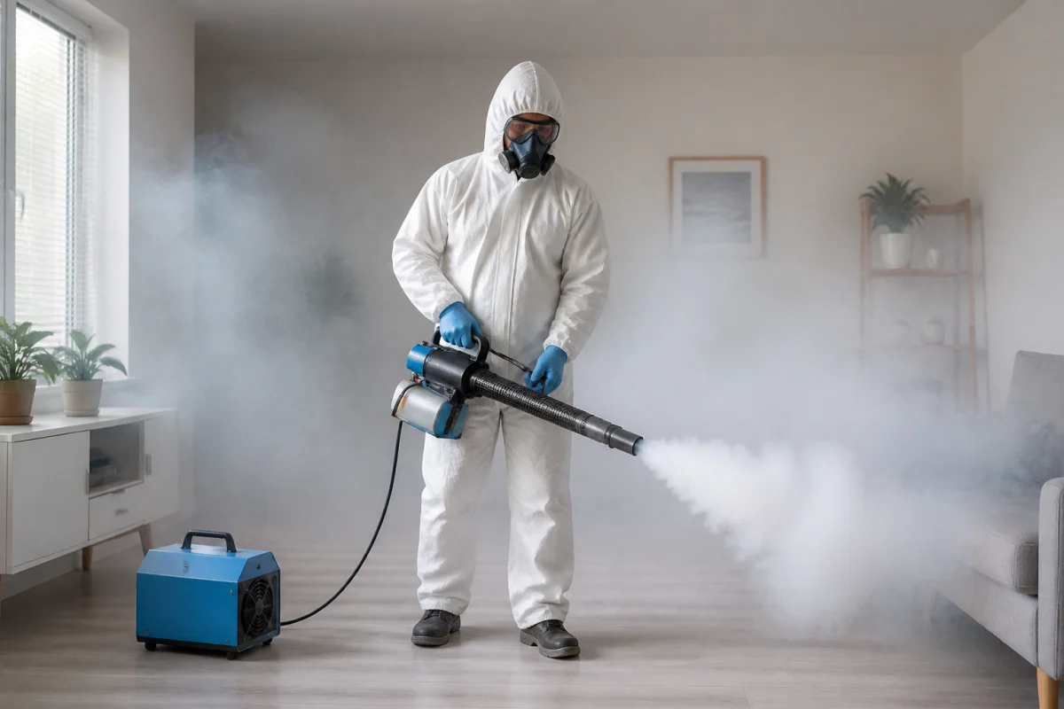 désinsectisation par fumigation