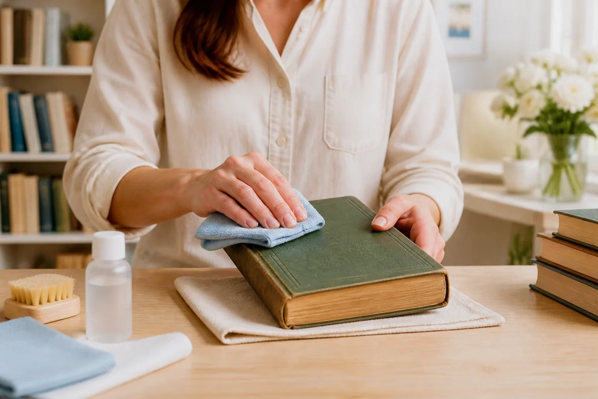 comment désinfecter un livre d'occasion