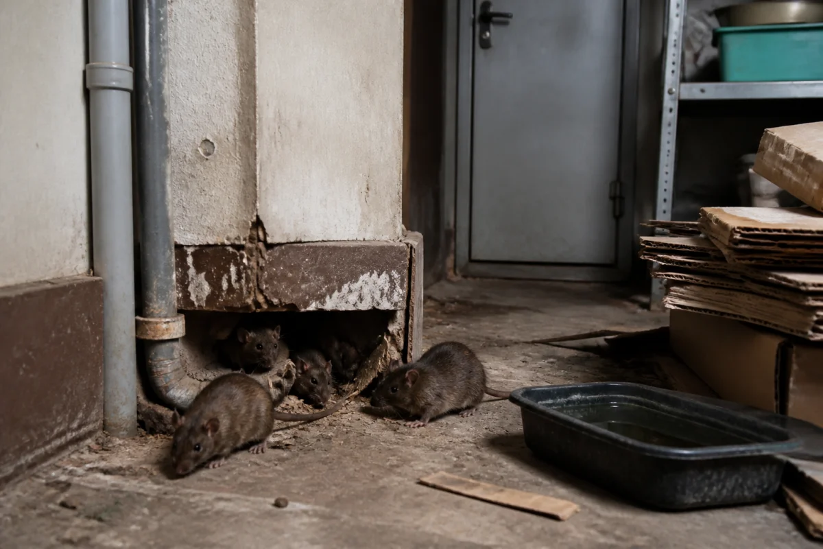 Comment repérer un nid de rats dans un logement ou un local